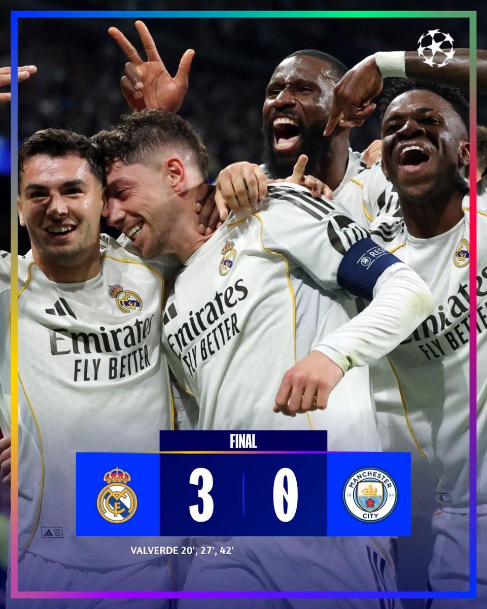 Kaiyun Esports-稳了？皇马此前35次欧战淘汰赛首回合净胜3+球全部晋级