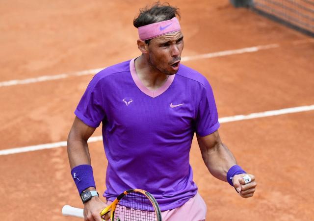 纳达尔赢下第57回“德纳决” 携罗马第10冠奔赴法网